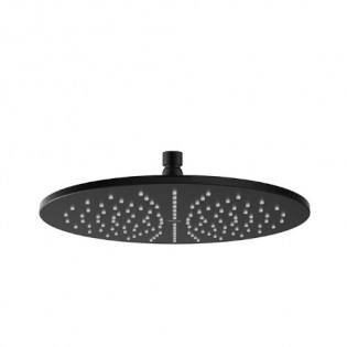 Roca RainDream Rounded Shower Head Black