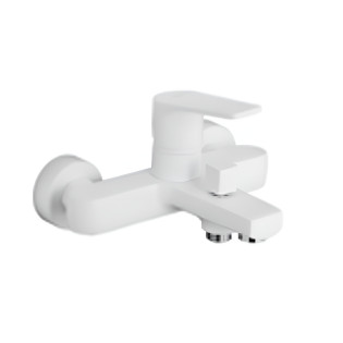 خلاط بانيو بيورتى ازورى أبيض مطفى