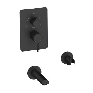 طقم خلاط دفن بيورتي ادورو أسود