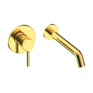 Purity Espina Basin Mixer Gold