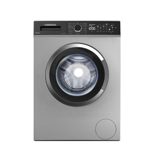 غسالة ملابس فول أوتوماتيك تورنيدو 7 كجم فضى