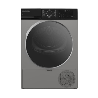Ariston Steam Cure Dryer 9 Kg Silver