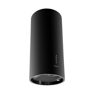 شفاط مطبخ جزيرة تربولاين 38 سم أسود