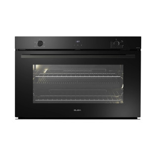 Elba Built-In Gas Oven With Grill 90 cm 106 Liter Black