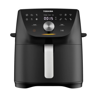 قلاية هوائية ديجيتال توشيبا 7.4 لتر أسود