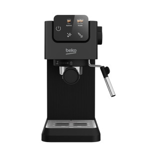 Beko Espresso Coffee Machine 15 Bar Pressure Black