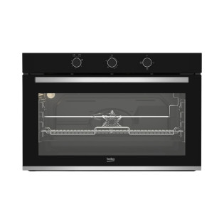 فرن غاز بلت ان بالشواية بيكو 90 سم 96 لتر أسود