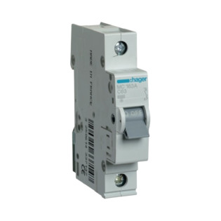 Hager MCB Circuit Breaker 1P 63A