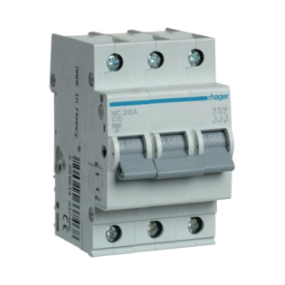 Hager MCB Circuit Breaker 3P 16A