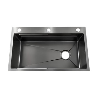 حوض مطبخ دروب 39×49 سم رمادى