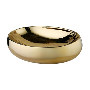 حوض ديكور ايه اس ذهبى