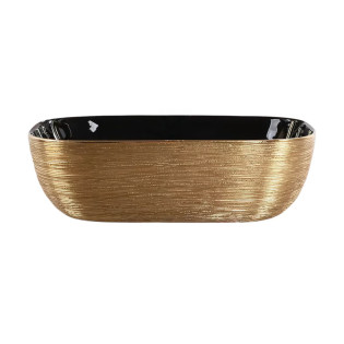 حوض ديكور ايه اس أسود × ذهبى