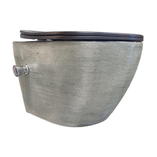 مرحاض ديكور معلق  ايه اس فضى× أسود