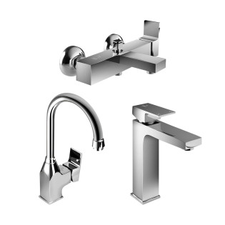 طقم خلاطات سفينكس اكوا كروم