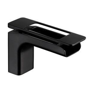 خلاط حوض ديجيتال دروب أسود