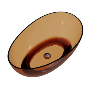 بانيو ديكور زجاج دروب بنى