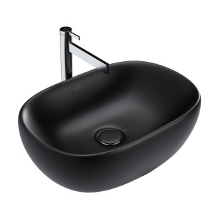 حوض فوق سطح أفقى فيلروي اند بوخ أفينتو 59×41.5 سم أسود