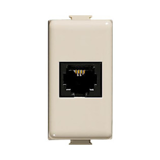 بريزة تيلفون بيتشينو ماتيكس CAT5E عاجي