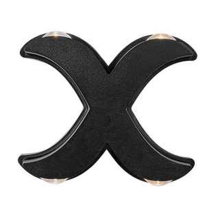 Led Wall Lamp 4 Watts Black