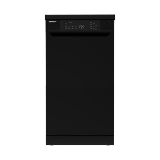 غسالة أطباق شارب 10 أفراد 45 سم أسود