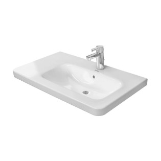 حوض موبيليا ديورافيت ديوراستايل 80×48 سم أبيض