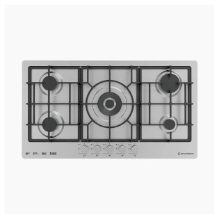 مسطح غاز بلت ان ايكوماتيك 5 شعلة 92سم ستانلس ستيل