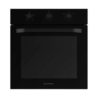  فرن غاز بلت ان بالشواية إيكوماتيك 67 لتر60 سم كريستال أسود