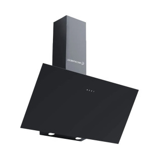 شفاط مائل ديكوري ايكوماتيك  90 سم أسود