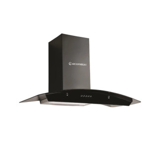 شفاط كيرفي ايكوماتيك 90 سم أسود