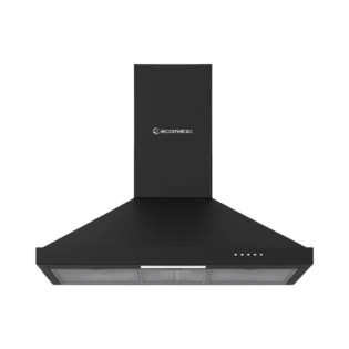 شفاط هرمى ايكوماتيك 90 سم أسود