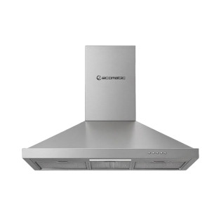 شفاط هرمى ايكوماتيك 90 سم ستانلس ستيل