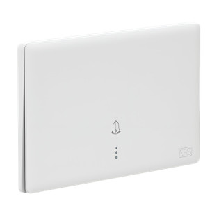 زر جرس روكر عريض ساس نيكست 16 أمبير أبيض