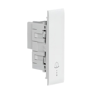 زر جرس  ساس نيكست 16 أمبير أبيض