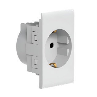 بريزة المانى بالحماية ساس نيكست 16 أمبير أبيض