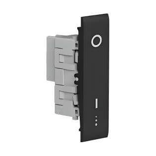 مفتاح سخان ساس نيكست 20 أمبير أسود