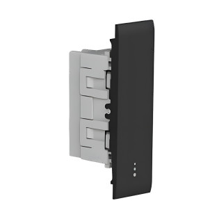 مفتاح ثنائي ساس نيكست 16 أمبير أسود