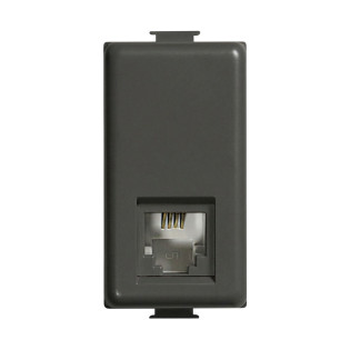 بريزة تليفون RJ13 بيتشينو ماتيكس إيدج رمادى