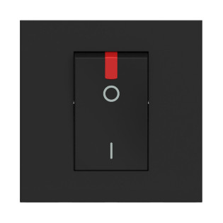 مفتاح ثنائي القطب بيتشينو ماتيكس إيدج 32 أمبير أسود