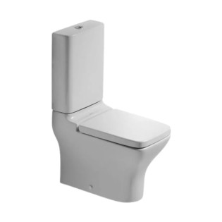 مرحاض كامل بالدش ديورافيت بيورافيدا أبيض