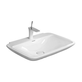 حوض موبيليا ديورافيت بيروافيدا 70×50 سم أبيض 