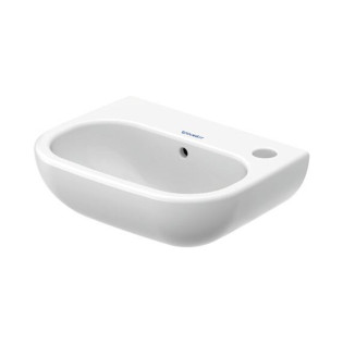 حوض ديورافيت دي كود 36×27 سم أبيض