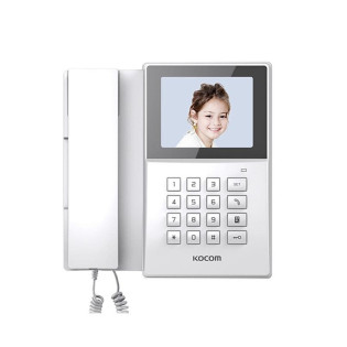 شاشه إنتركوم 4 بوصة كوكوم فضي