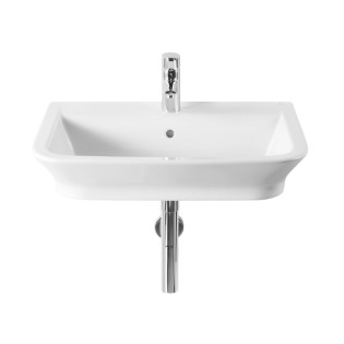  حوض معلق مستطيل روكا ذا جاب 65 × 47 سم أبيض