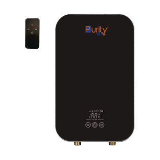 سخان كهرباء بيورتي فوري ديجيتال 7 كيلو وات أسود