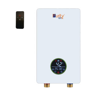 سخان كهرباء بيورتي فوري ديجيتال 13 كيلو وات أبيض