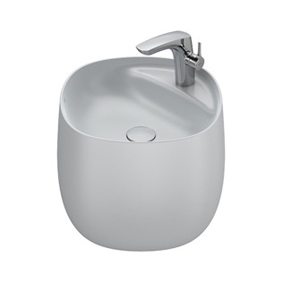 حوض روكا بيوند معلق دائري 43×43 سم رمادي فاتح