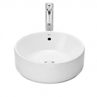 Roca The gap Over Counter Top Round Bathroom Basin 39×39 cm White