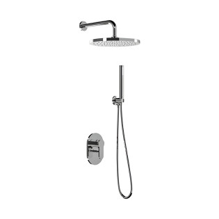 Sarrdesign Tara Cabin Shower Box 30cm Chrome