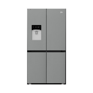  ثلاجة نوفروست فري ستاندنج ديجيتال بيكو 565 لتر فضى