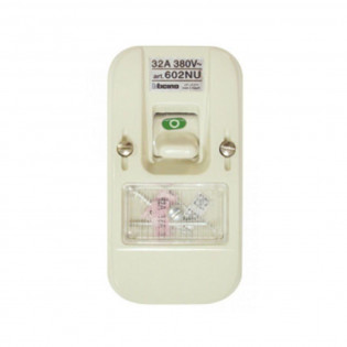 Air Conditioning Switch Outside Wall  26 amp White Bticino